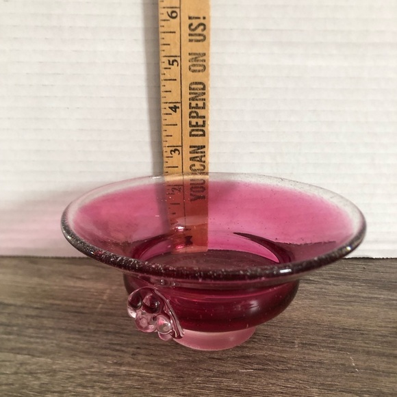 1960s Czechoslovakian Art Glass Bowl by Josef Hospodka - Picture 11 of 15